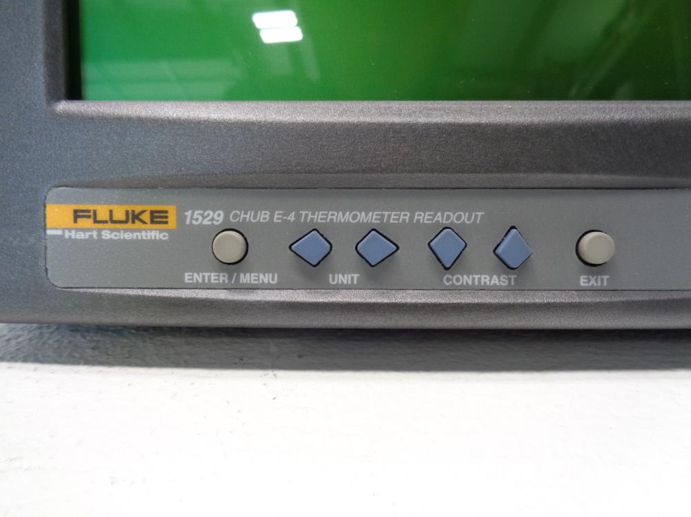 Fluke 1529 Chub E4 Thermometer Readout 1529R